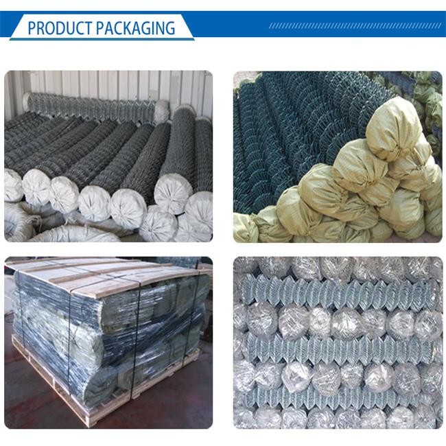 Low Carbon Steel 4.0mm Diamond Wire Mesh Fence For Baskball Field