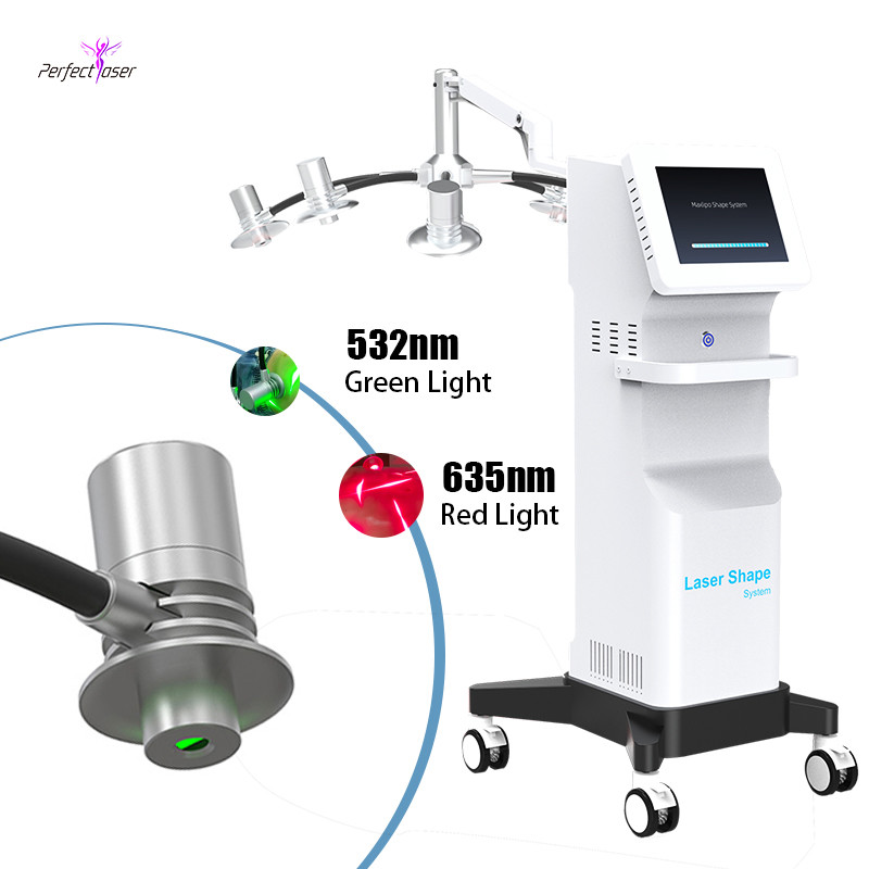 Non Invasive Laser Liposuction Machine 6D Body Slimming Weight Loss 600W