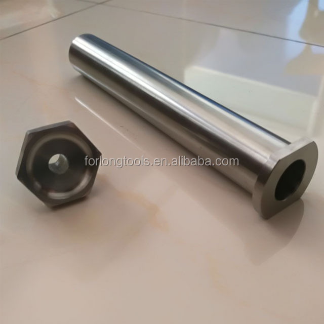 Titanium Alloy Spindles with Natural Finish and DIN Standard 5/8" Diameter