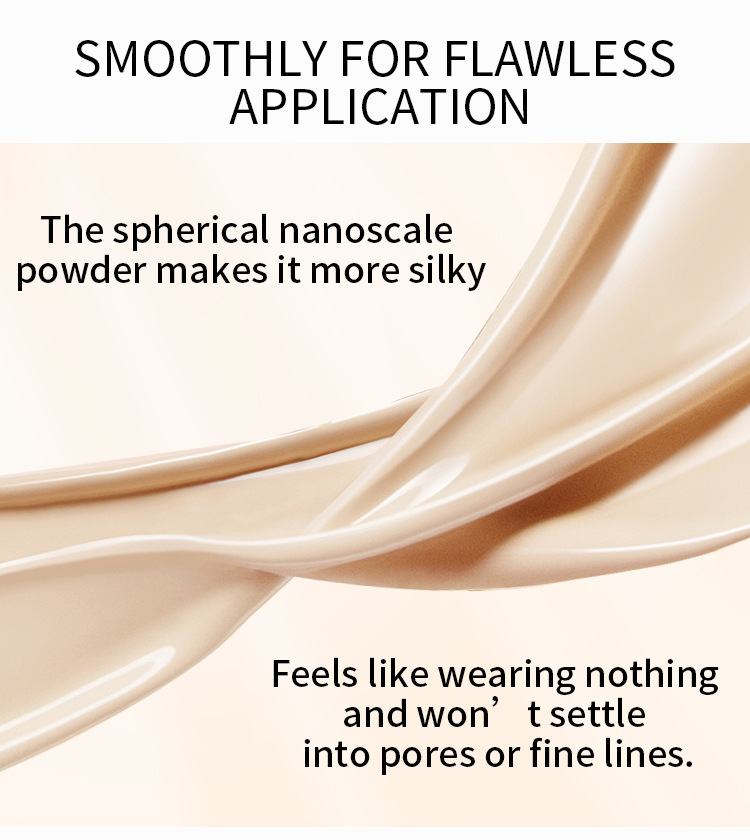 Full Coverage Foundation Private Label Waterproof Matte Liquid Concealer Foundation for Black Skin