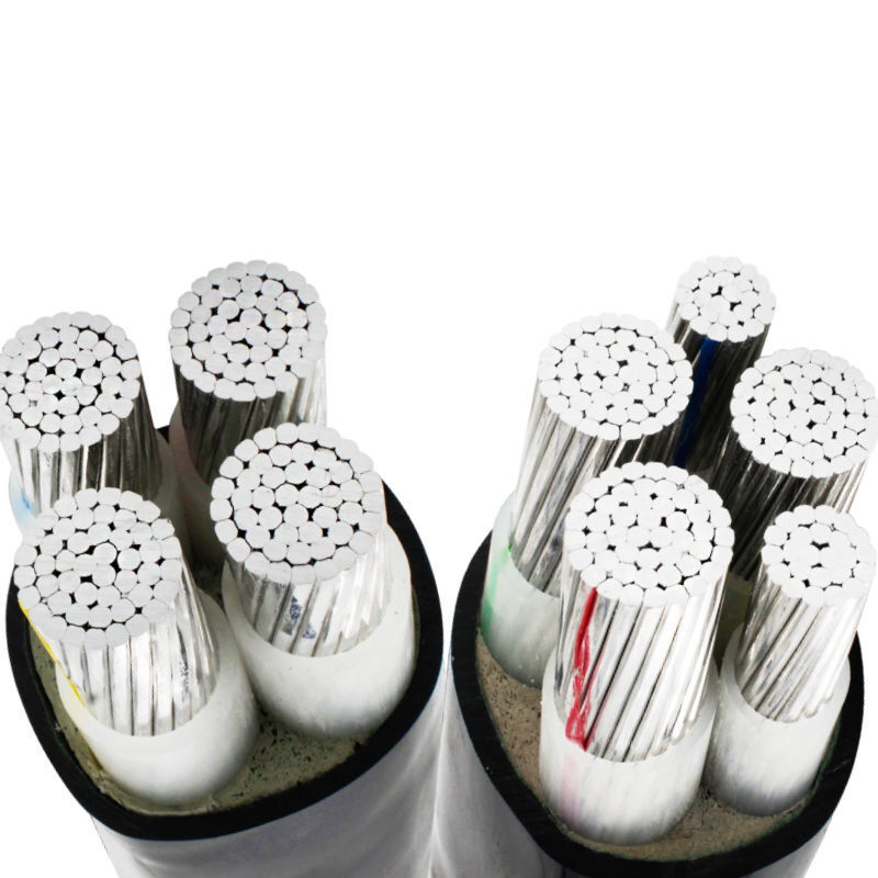 Customized Size 4 Core 6mm 10mm 16mm 25mm 35mm 50mm Cu/PVC/PVC Cable with Pure Copper