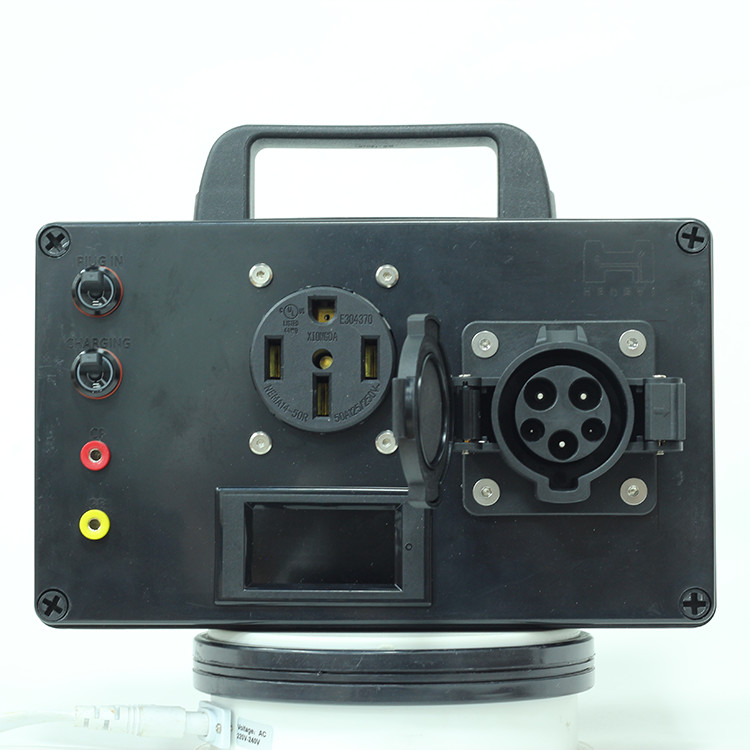 ev charger tester portable 50A ev charger connector with Type 1 socket OEM ODM