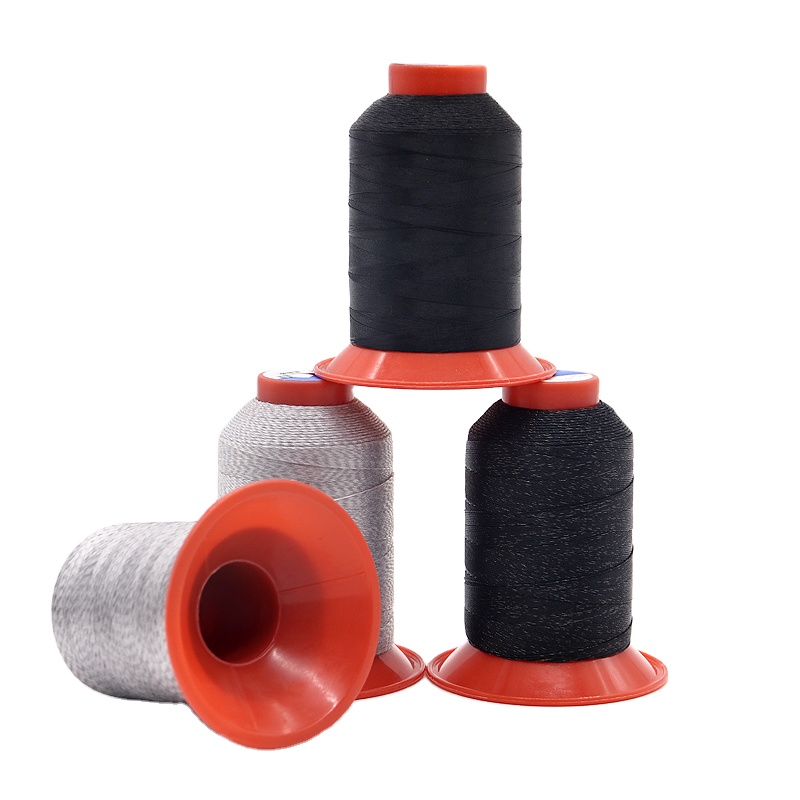 100% Polyester Anti-static Conductive Thread for ESD Fabric Garment Thread diameter 0.45mm