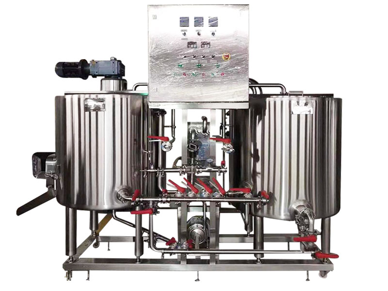 200l 300l Beer Brewery Equipment 2 Vessels Beer Brewhouse Stocked Thickness Outside 2mm