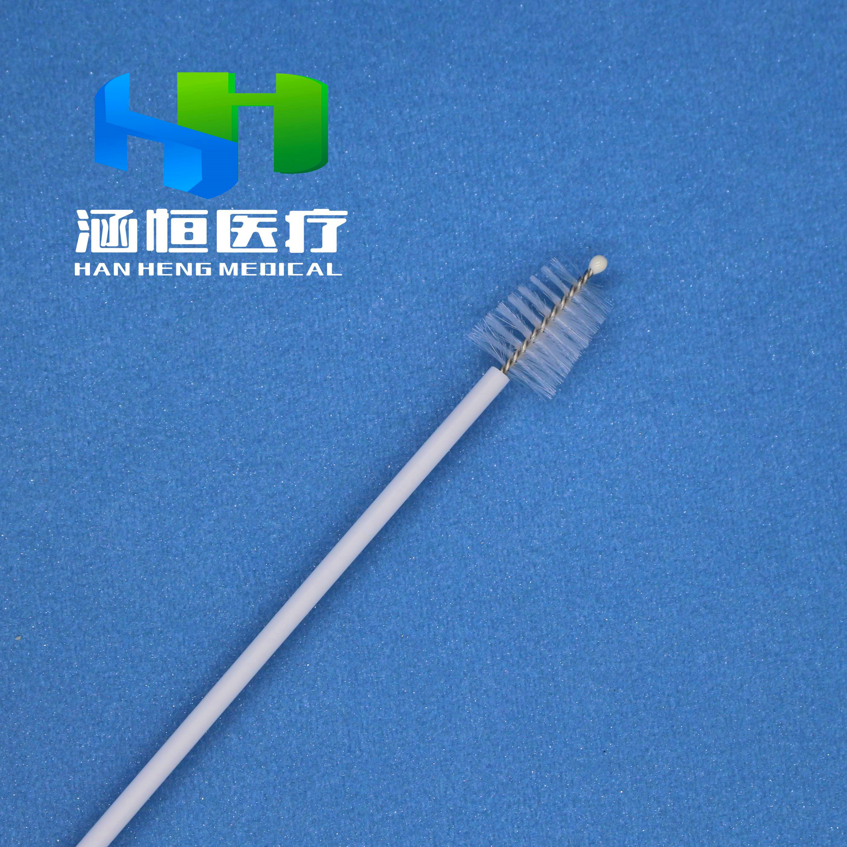 ISO Sampling Gynecological Cervical Sampling Brush For Oropharyngeal Specimens