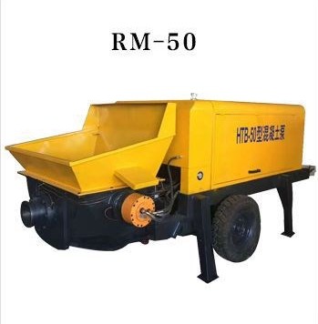 37KW XDEM Concrete Delivery Pump 15Mpa 30 Cubic Meters Drag Pump