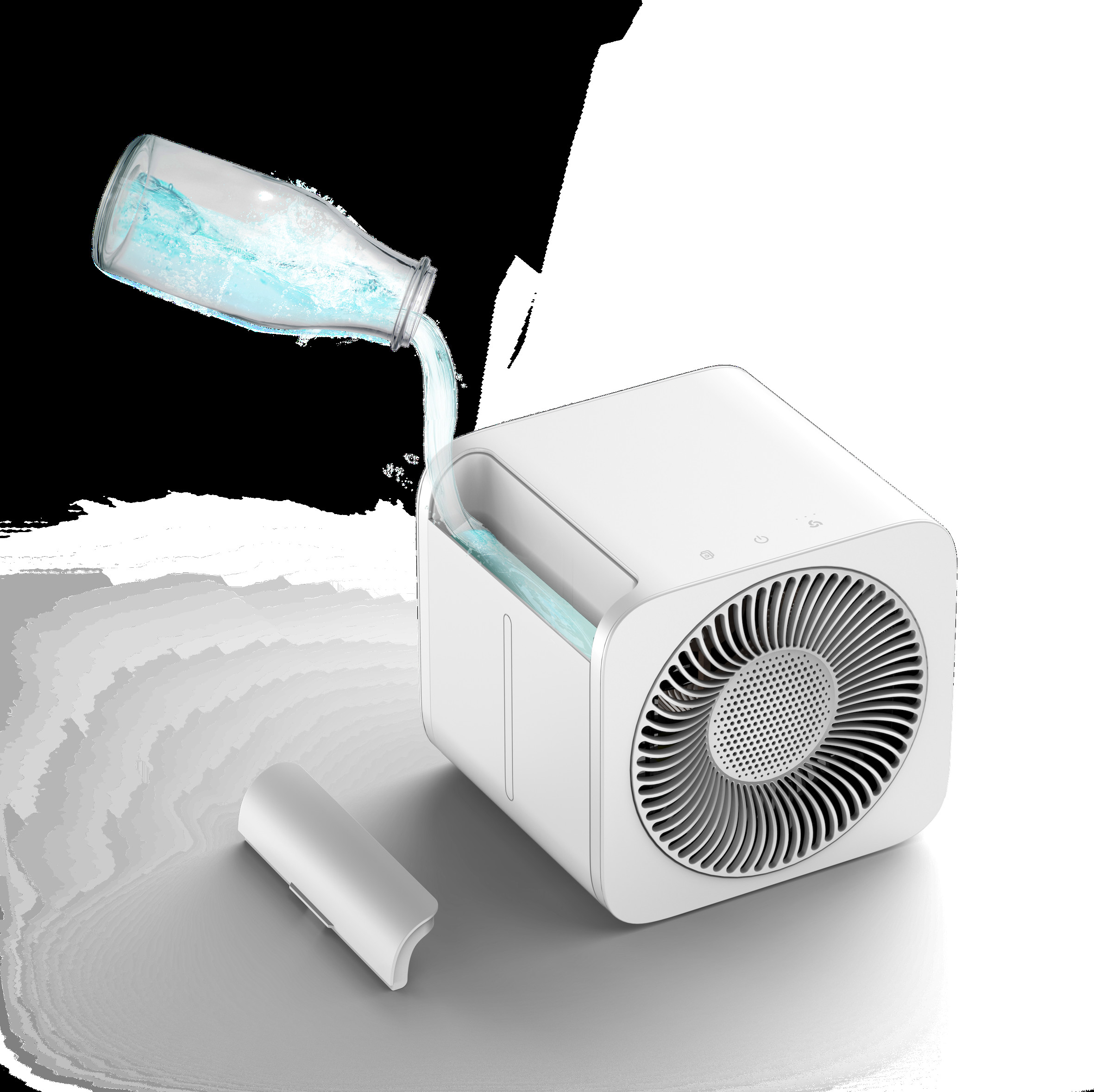 EPI030 Air Purifier Humidifier Hepa Filter Kill Bacteria Three Speed Setting Display