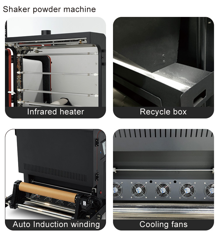 60cm PET Film Printing Inkjet Printer with xp600/i3200head Small Footprint and Shipping