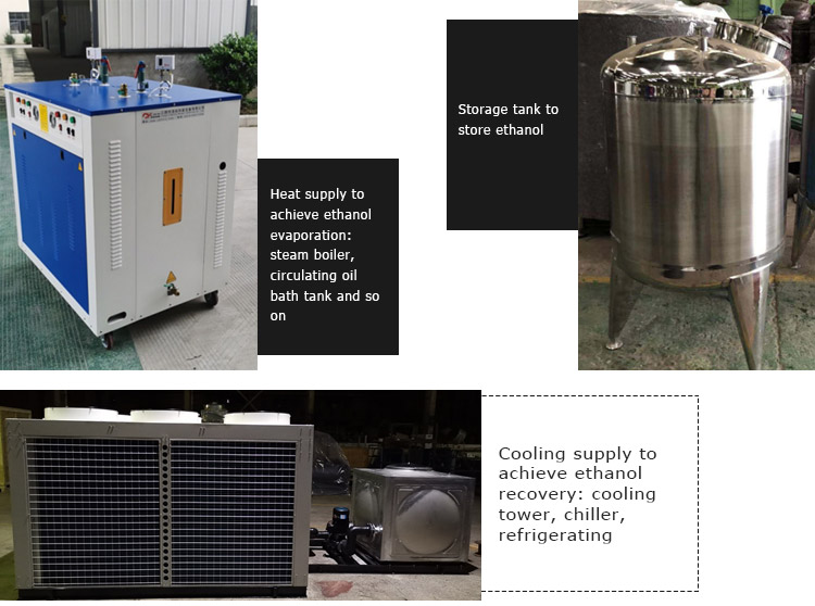 5.6kw Continuous Flow Horizontal Film Evaporator