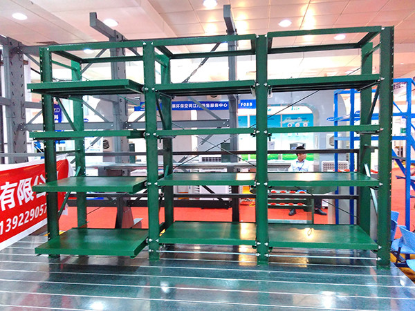 Anti Corrosion Q235b Material 4 Tier Mould Storage Racks For Warehouse