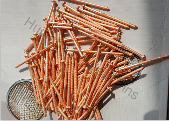 Mild Steel Copper Plated Insulation Pins For Ship Building Rock Wool