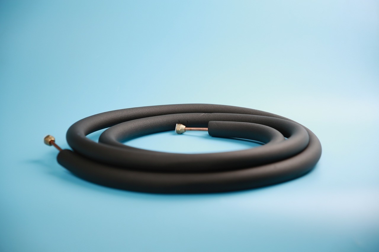 Copper Aluminum Alloy AC Connection Pipe Conditioning Connection Insulated Tubing 1/2"