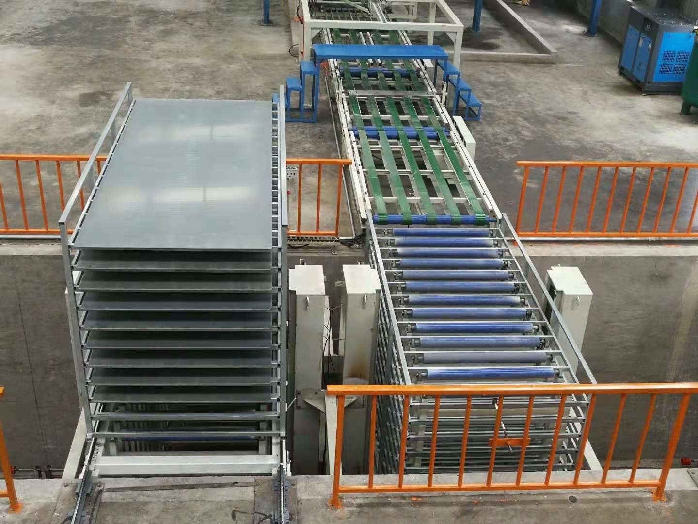 Glue Spreading Overlaying Drying Automatic Lamination mgo board machine
