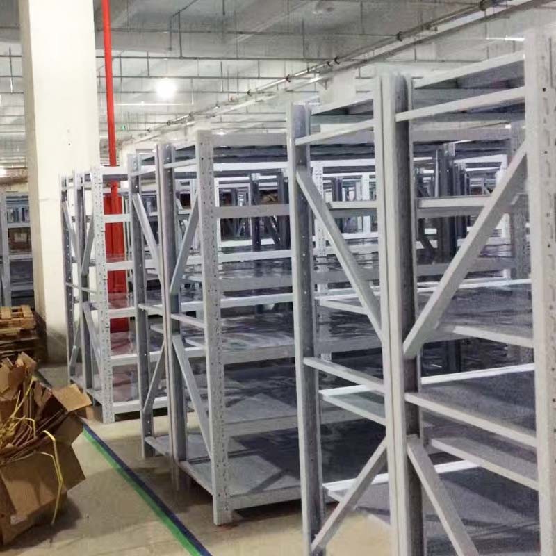 Industrial Rivet Shelving 5 Tier Warehouse Storage Rack With Powder Coating Finish