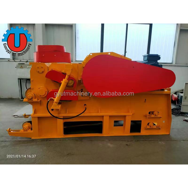 Wood Chipper Making Machine for Composting 2024 Professional Mobile Crusher Shredder