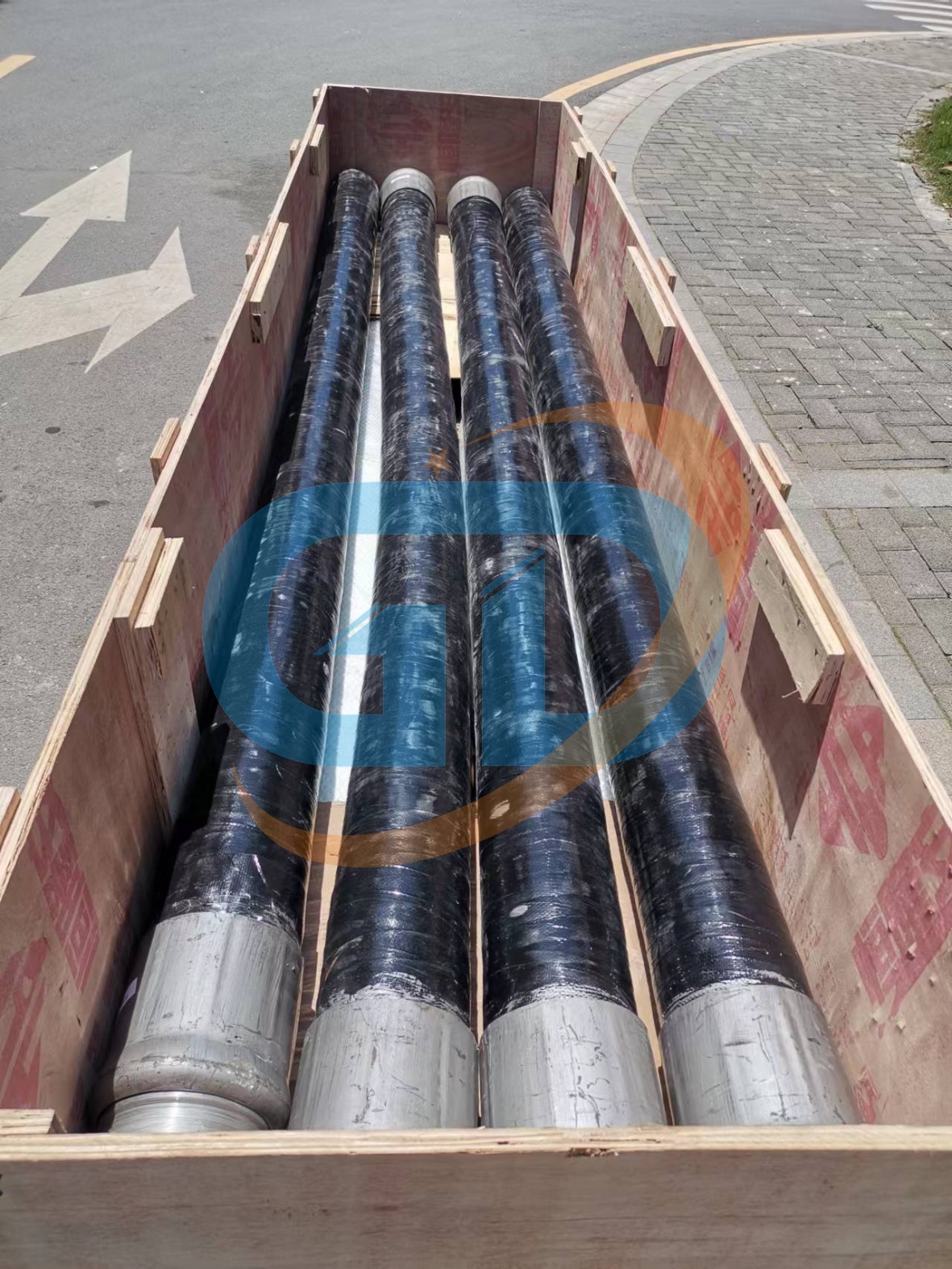 3000mm Concrete Pump Hose Pipe Schwing Concrete Pump Rubber Hose