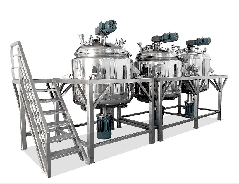 Automatic Toothpaste Produciton Line With Frequency Inverter Speed Control