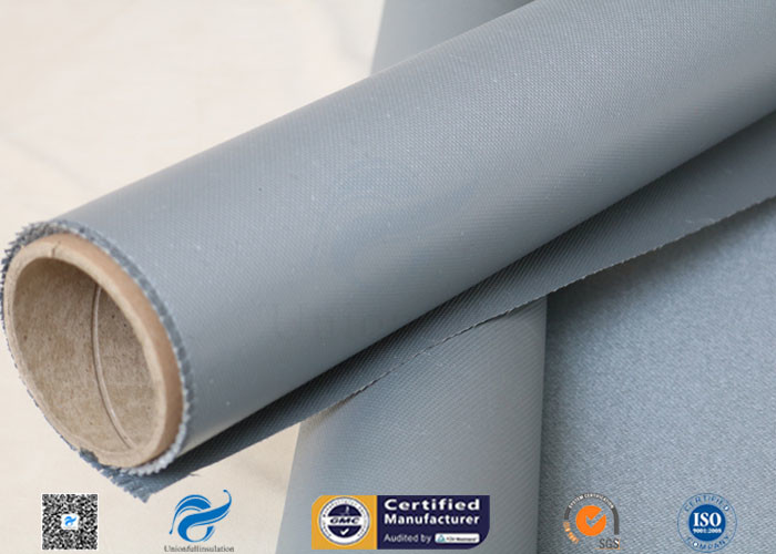 1MM Thermal Insulation Materials Fireproof Fiberglass Cloth Silicone Coated