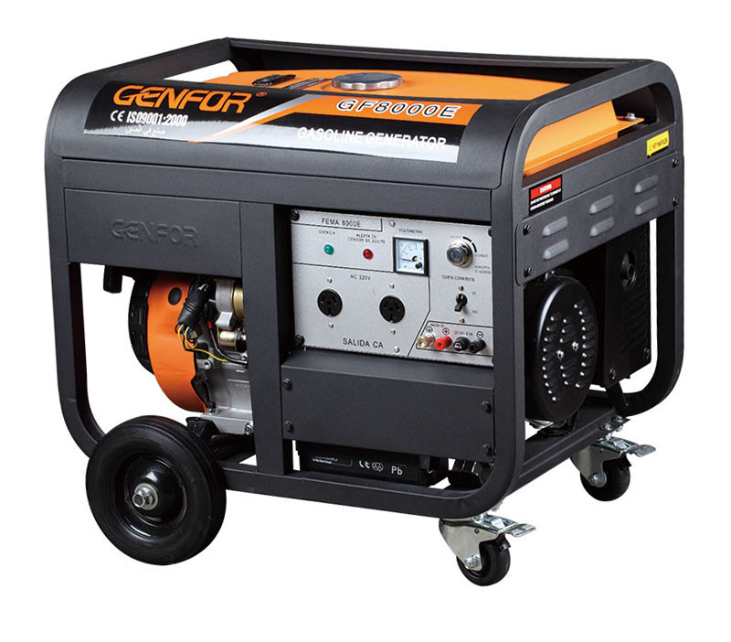 EPA CE Certificate Portable Gasoline Generator Electric Start High Power
