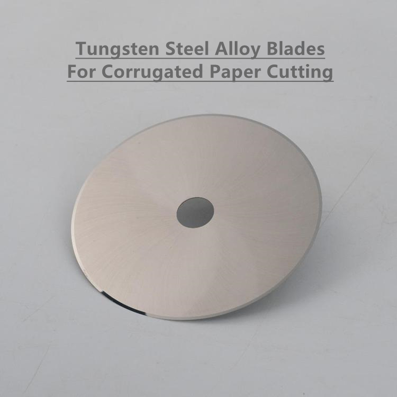 100mm Hardware Tools Accessories , Tungsten Carbide Metal Cutting Blade Hot Pressed