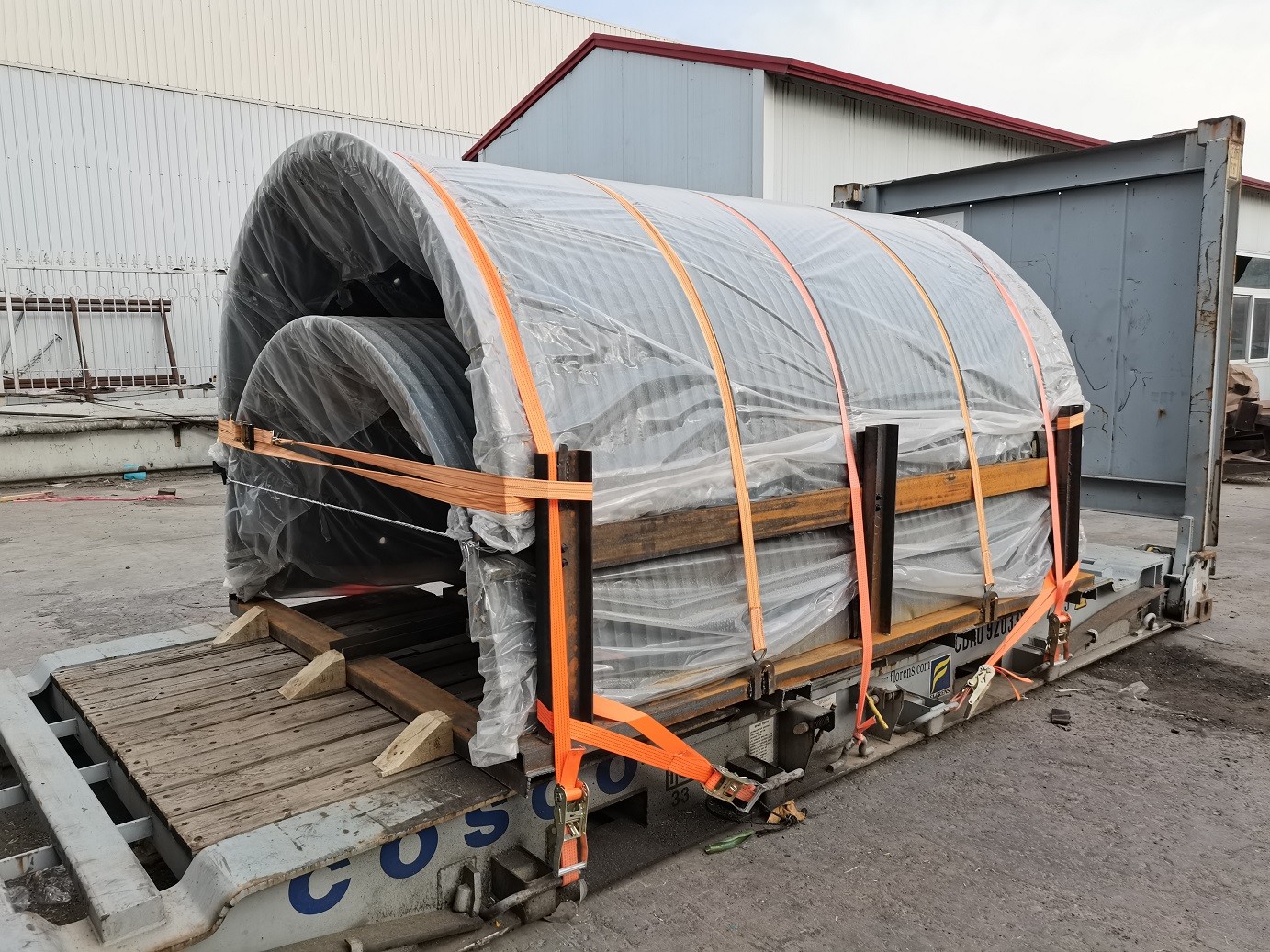 Custom Carbon Steel Lebus Sleeve Half Split For Crane Winch Drum Winding Wire Rope