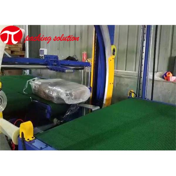 100r/Min Horizontal Wrapping Machine , DustProof Horizontal Stretch Wrapper High Efficiency
