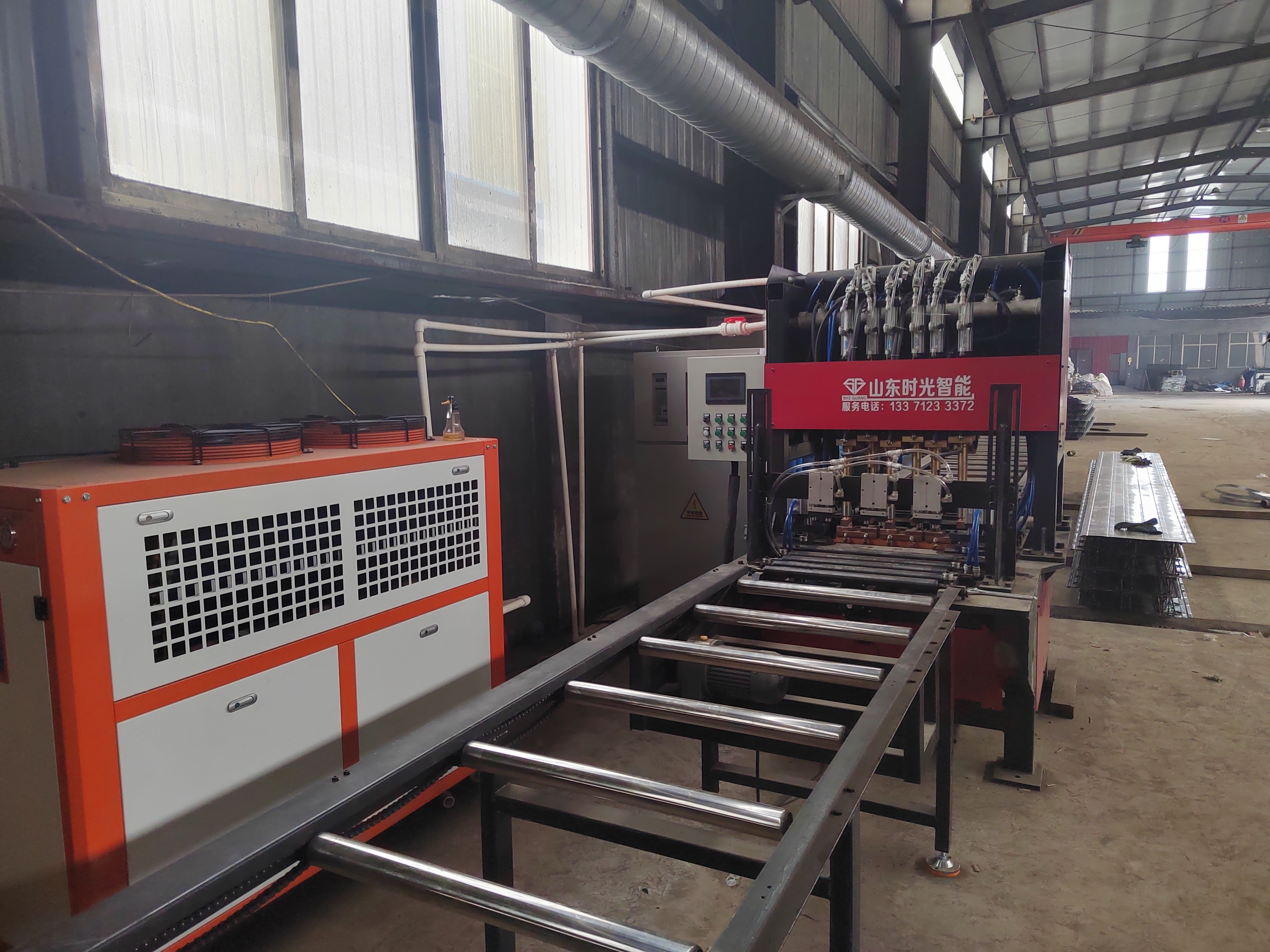 Six Electrodes Welding Machine Components 800mm Bench Height With 1 Year Warranty