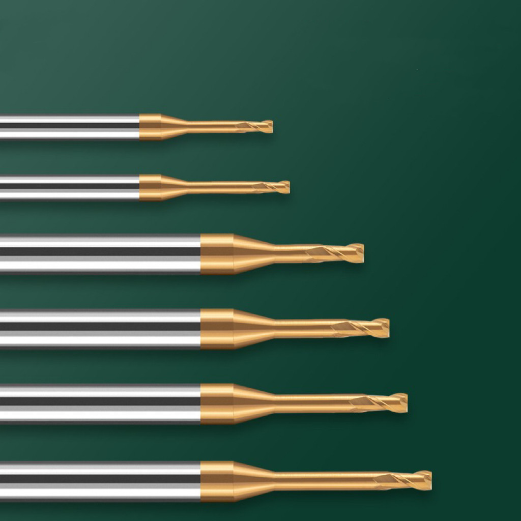 Long Neck Flat End CNC Milling Cutter For Precision Machining