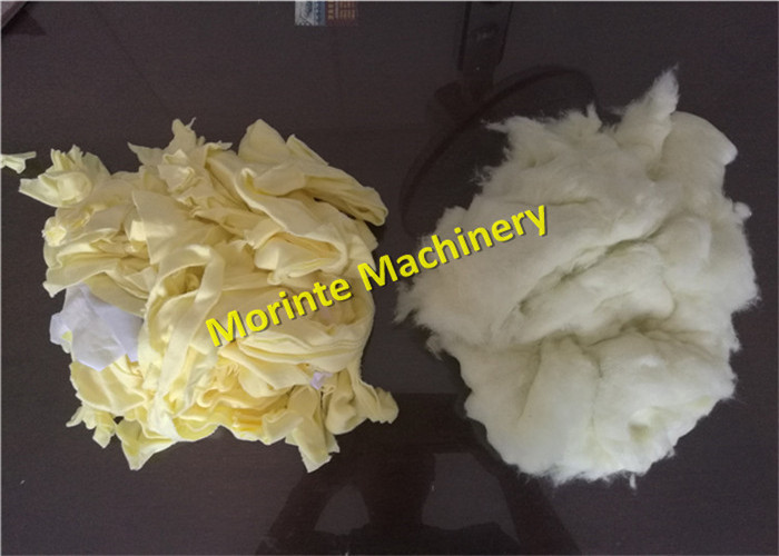 2 + 5 rollers opening machine and recycling machine banian waste recycling machine