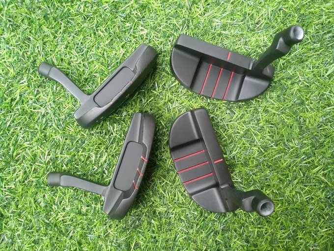mallet golf putter, golf head , golf putter , complete golf putter