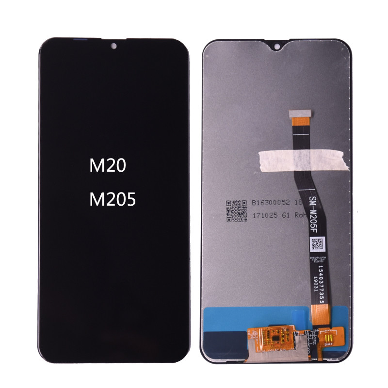 6.3" Galaxy M20 M205 LCD Screen Digitizer Assembly Replacement