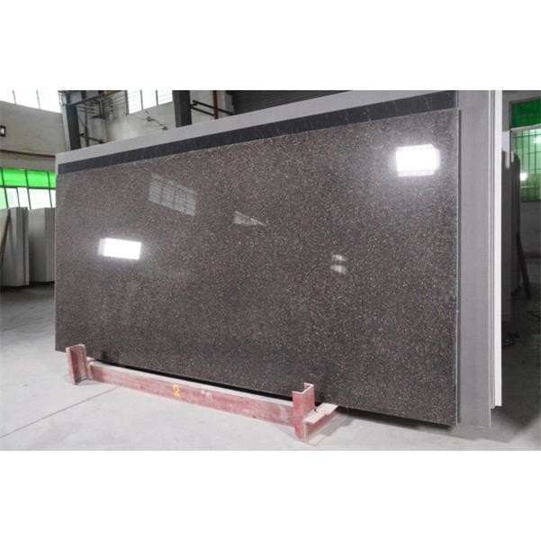 20MM Brown Engineered Quartz Stone With Surface Vanity Top/Countertops