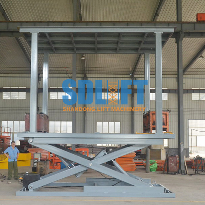 3500kgs 4.0kw Portable Car Lift For Garages Transport