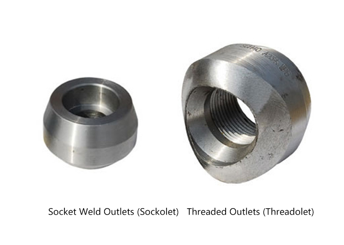 Branch Outlet Fittings Sockolet Elbolet Threatolet Nipolet ASTM A182 F304, F316L, F317L, F51, F53, F904L ASME/ANSI B16.1
