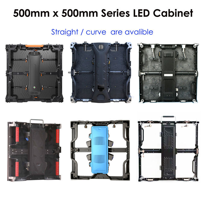 Commercial Stage Curved Video Wall Displays P3.91 High Refresh No Flicker
