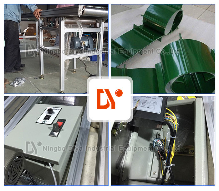Customized Assembly Line Conveyor Aluminium Tube Assembly Line Independent Work Table