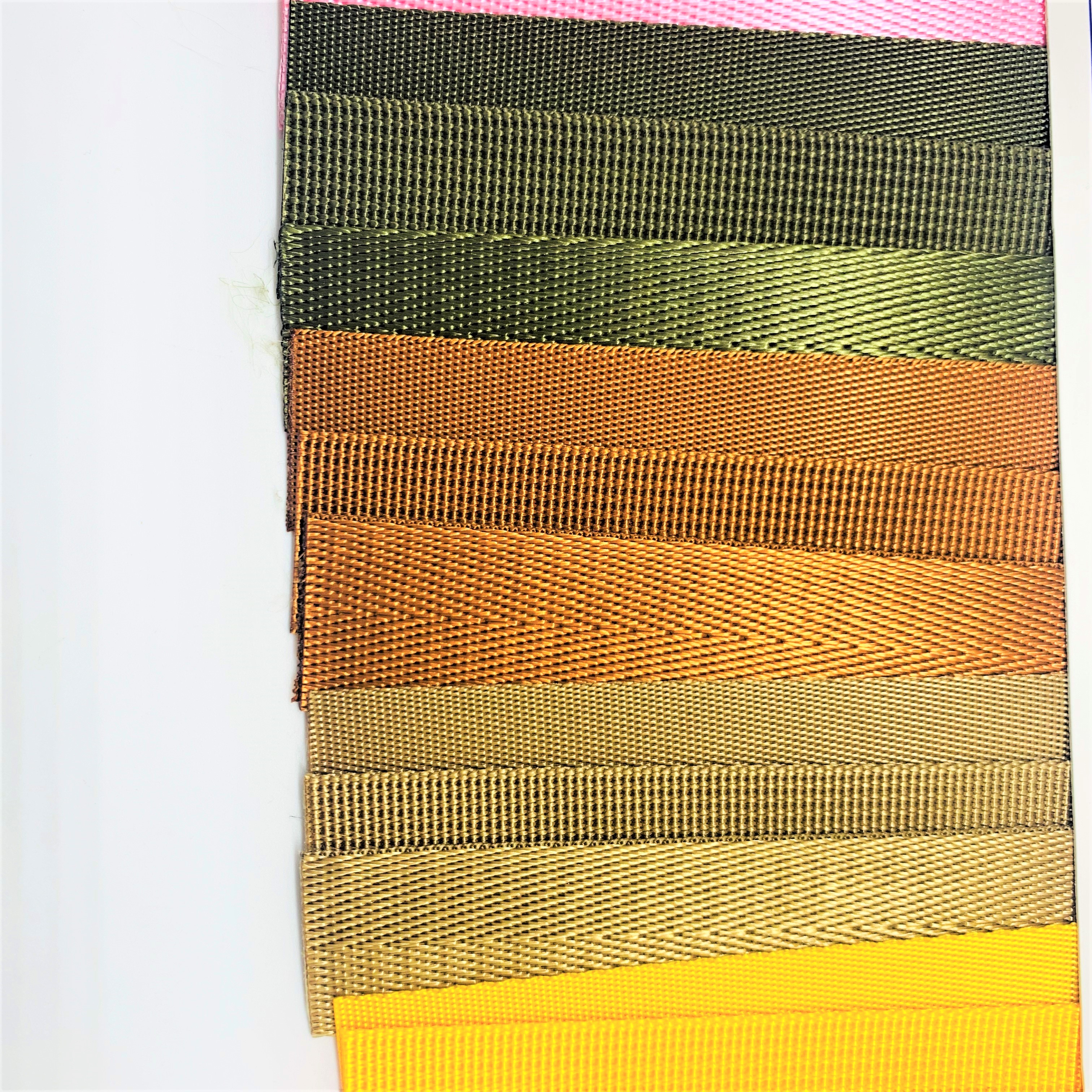 Custom 100% Woven Polypropylene Webbing Edging Tape Plain Smooth PP Webbing Strap