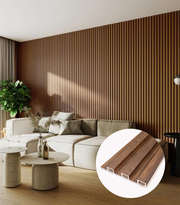 Environmental Friendly Wood Plastic Composite WPC Interior Grid Wall Panels Wall Cladding Panels