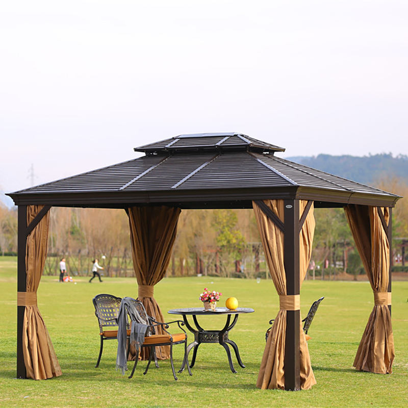 Waterproof Aluminum Folding Tent 500KG Load Garden Gazebo Customized