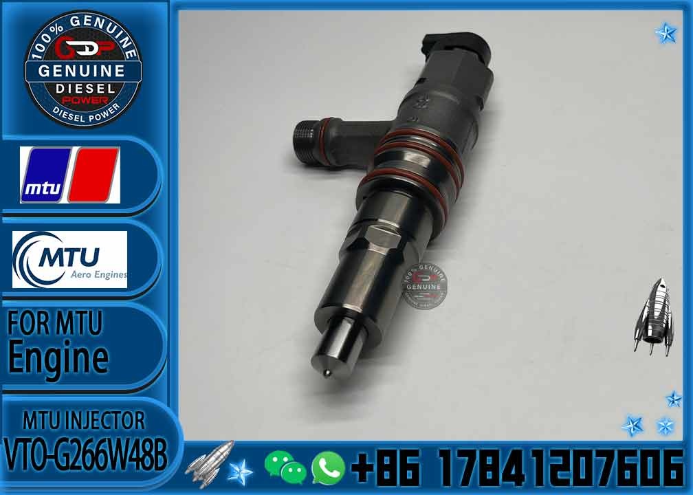 MTU4000.01 Common Rail Diesel Injector RX52407500024 RX52407500053 23526170 VTO-G266W48B