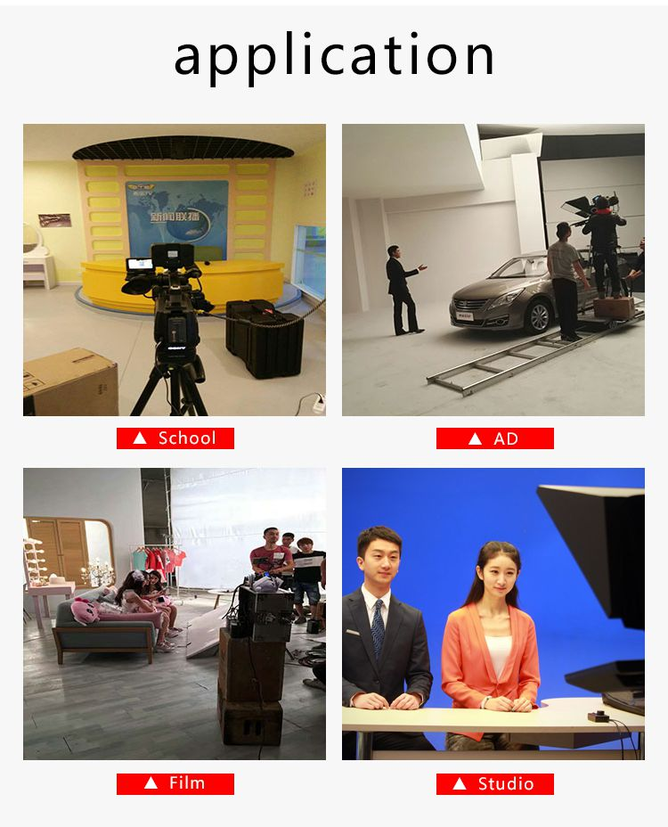 Tablet/DSLR Camera Live Broadcasting Prompter with Universal Portable Remote Control