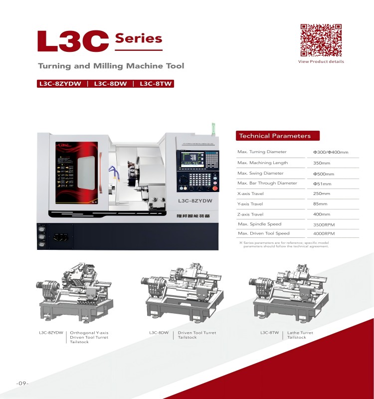 Digital Multifunctional Mill Turn Cnc Machine With 22m/Min Rapid Feedrate
