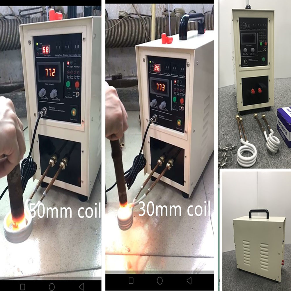 39A 220V High Frequency Induction Heater Induction Brazing Equipment