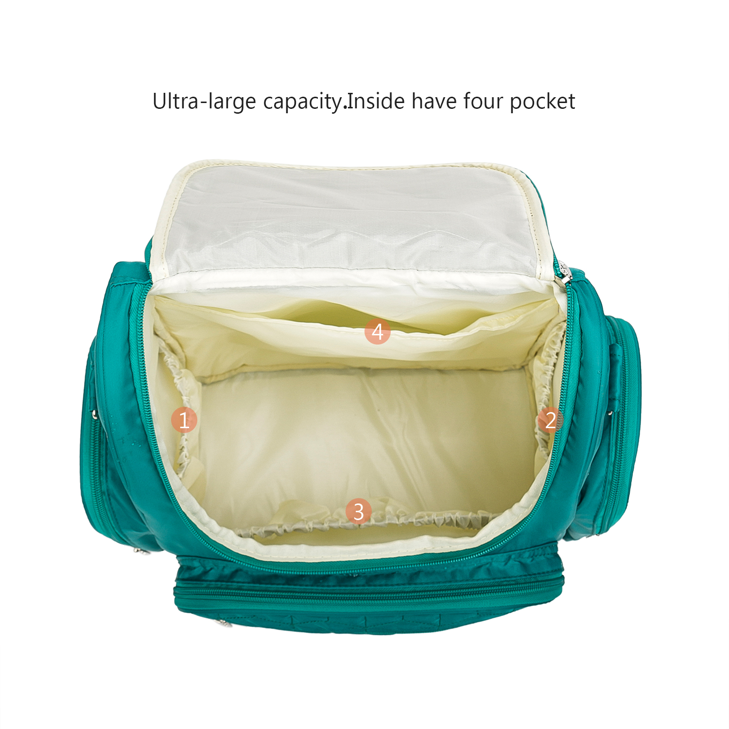 Waterproof Maternity Bag Baby Diaper Bag Large Multifunction Travel Backpack with Bottle Bag stroller strap foe Mom&Dad