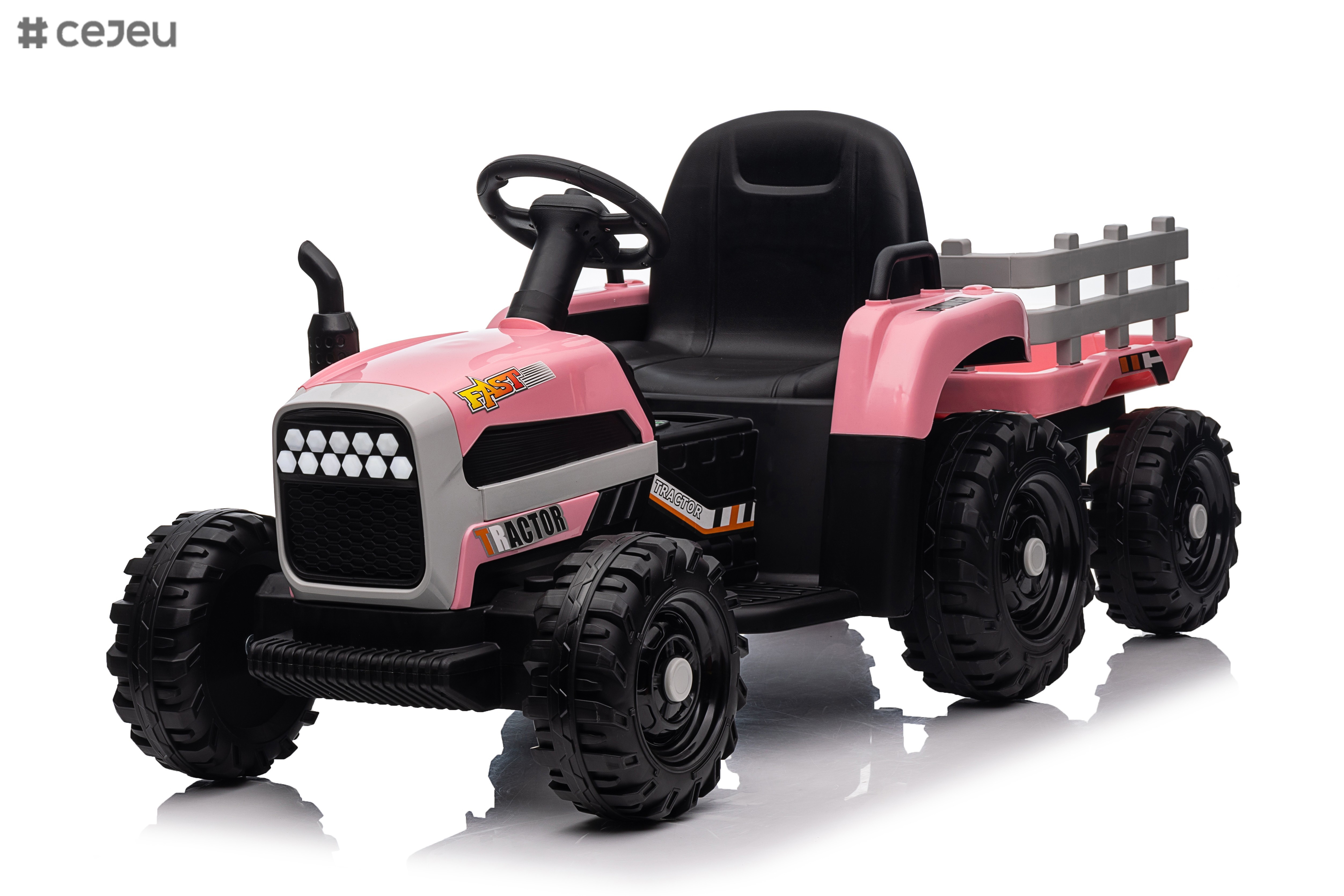 Rechargeable Battery Kids Ride On Toy Truck with 12V Rechargeable Battery and Two Motors