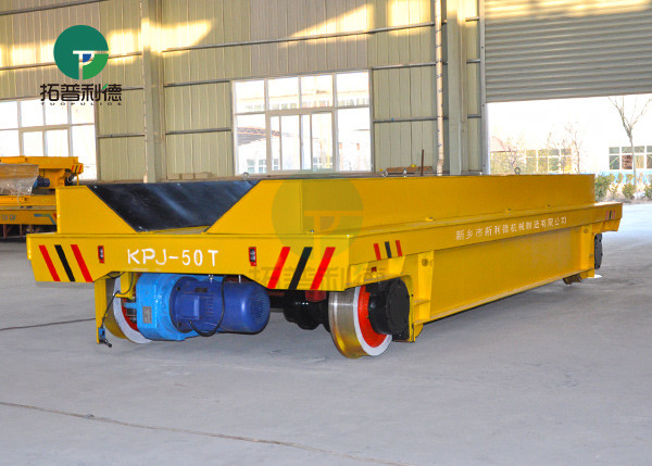 Factory Wire Coil Handling Open Die Transport V-deck Railway Truck