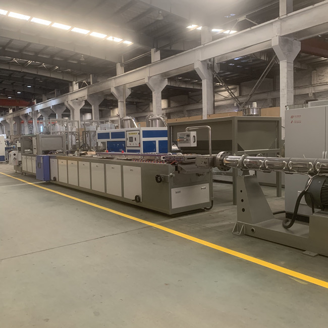 300kg/H Capacity PVC Ceiling Panel Extrusion Line 250mm Width