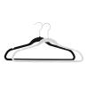 Buy cheap High Quality Home Usage Simple Thin Black Velvet Hangers Wholesale from wholesalers
