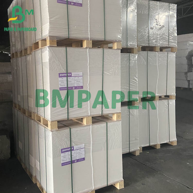 120gsm 130gsm 140gsm White Kraft Paper Roll For Food Packing Good Printing