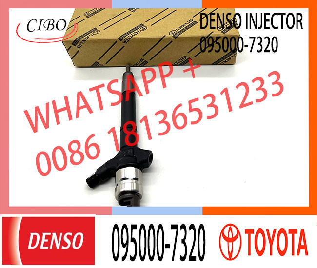 Diesel Fuel Injector 095000-7320 Common Rail Injection Nozzle 23670-0R130 For Toyota 1AD-FTV 2AD-FTV